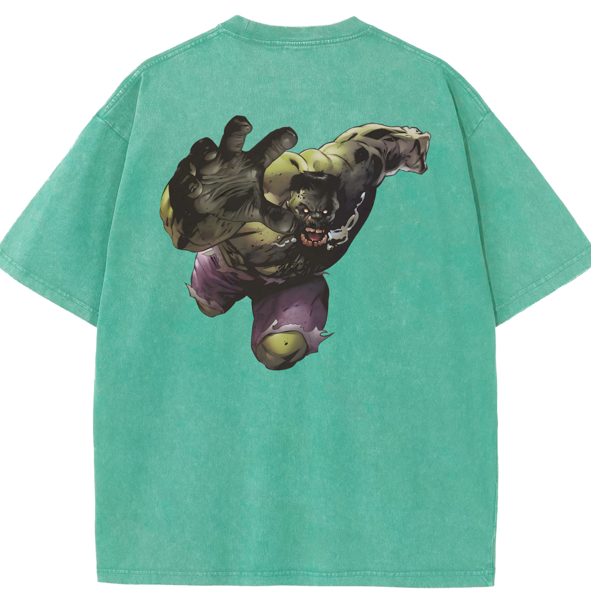 （画像用） アベンジャーズ The Avengers 綿100% ヴィンテージ風 半袖Tシャツ（背面プリント）
